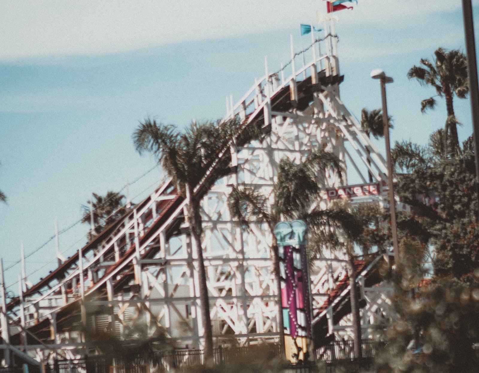 rollercoaster at Belmont Park rollercoaster at Belmont Park