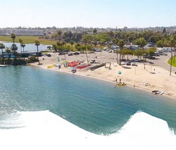 campland on the beach